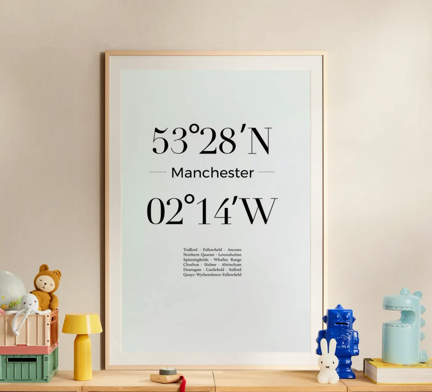 Manchester poster by Studio One