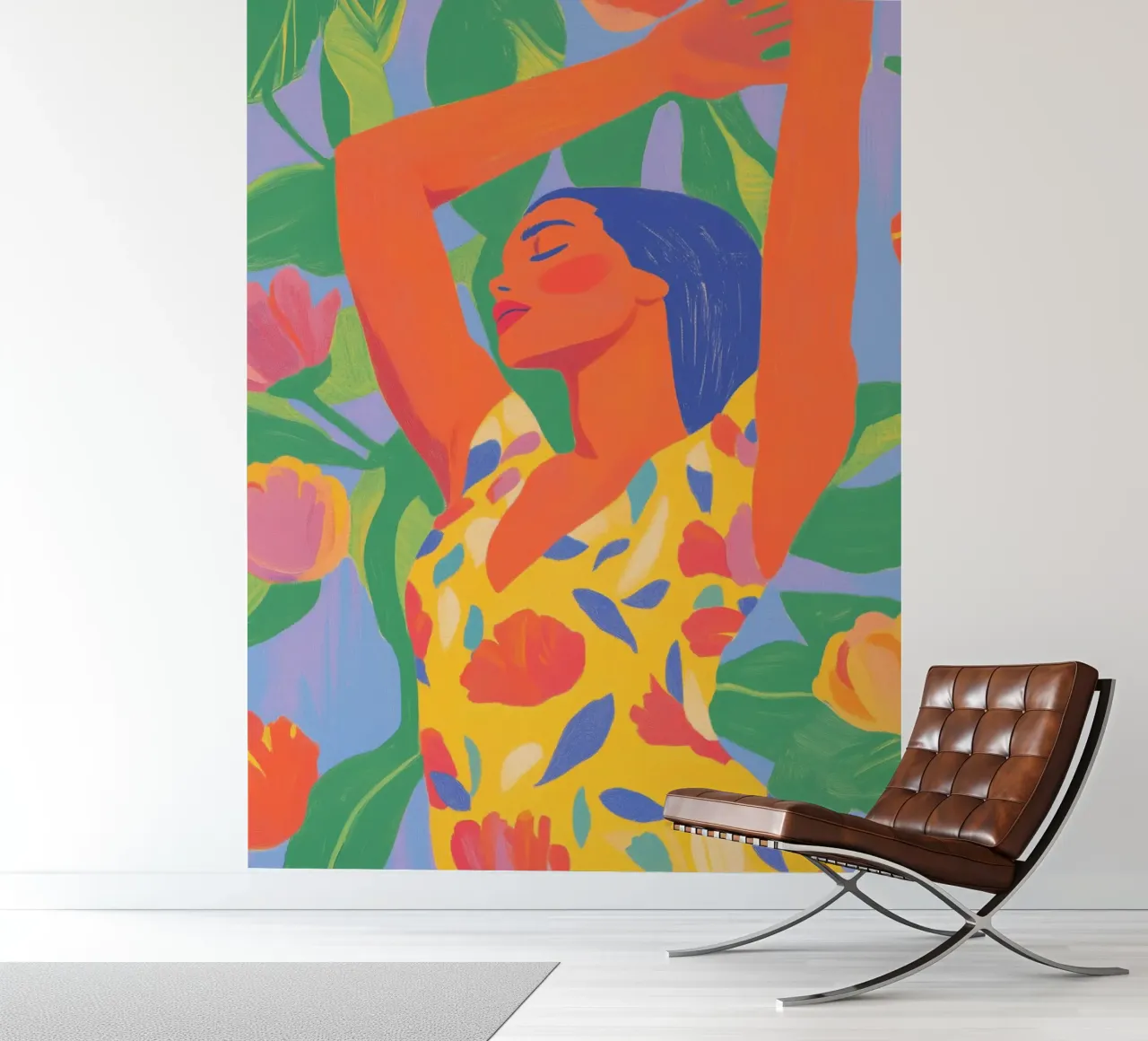 Baila en verano papel para pared de Carinaprint