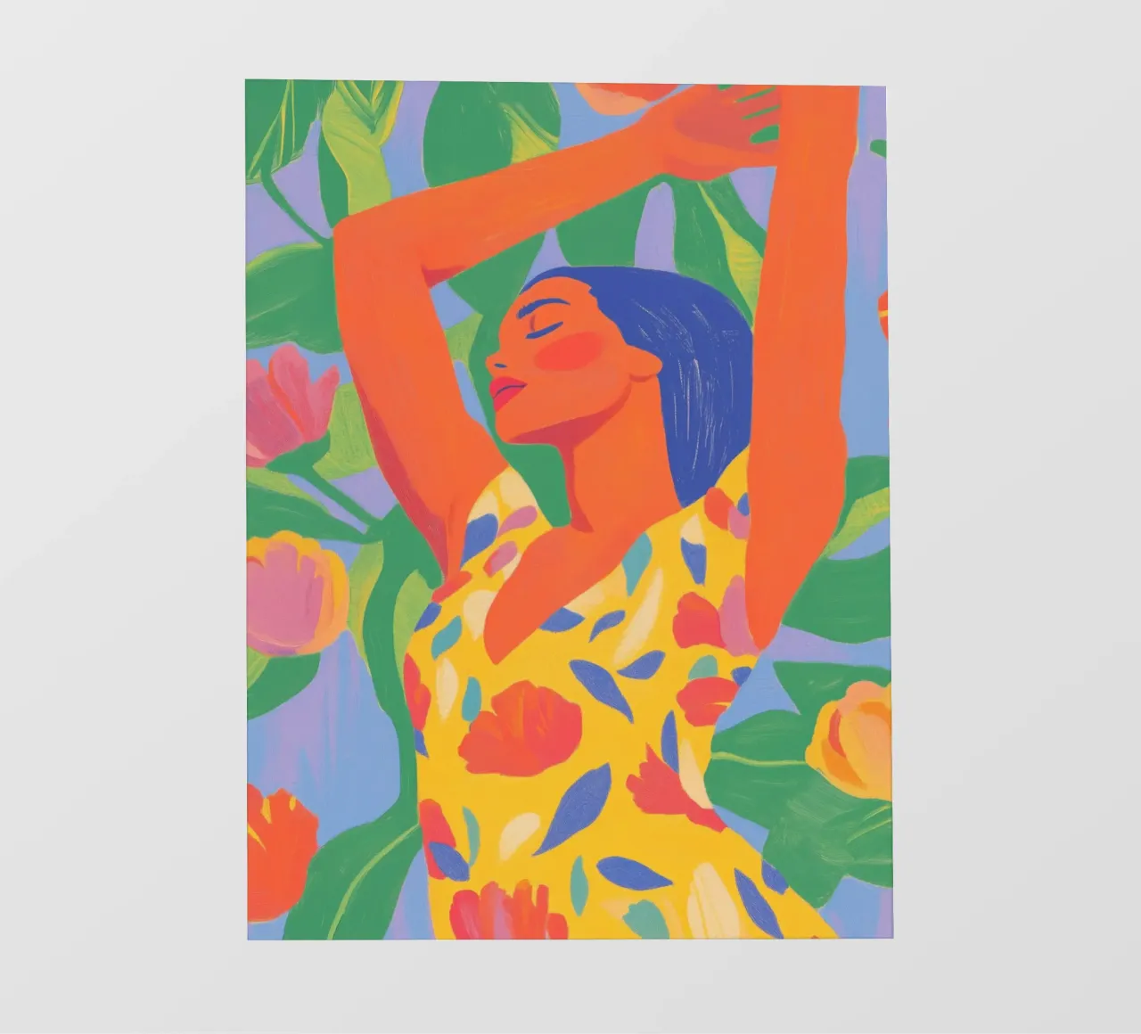 Baila en verano papel para pared de Carinaprint