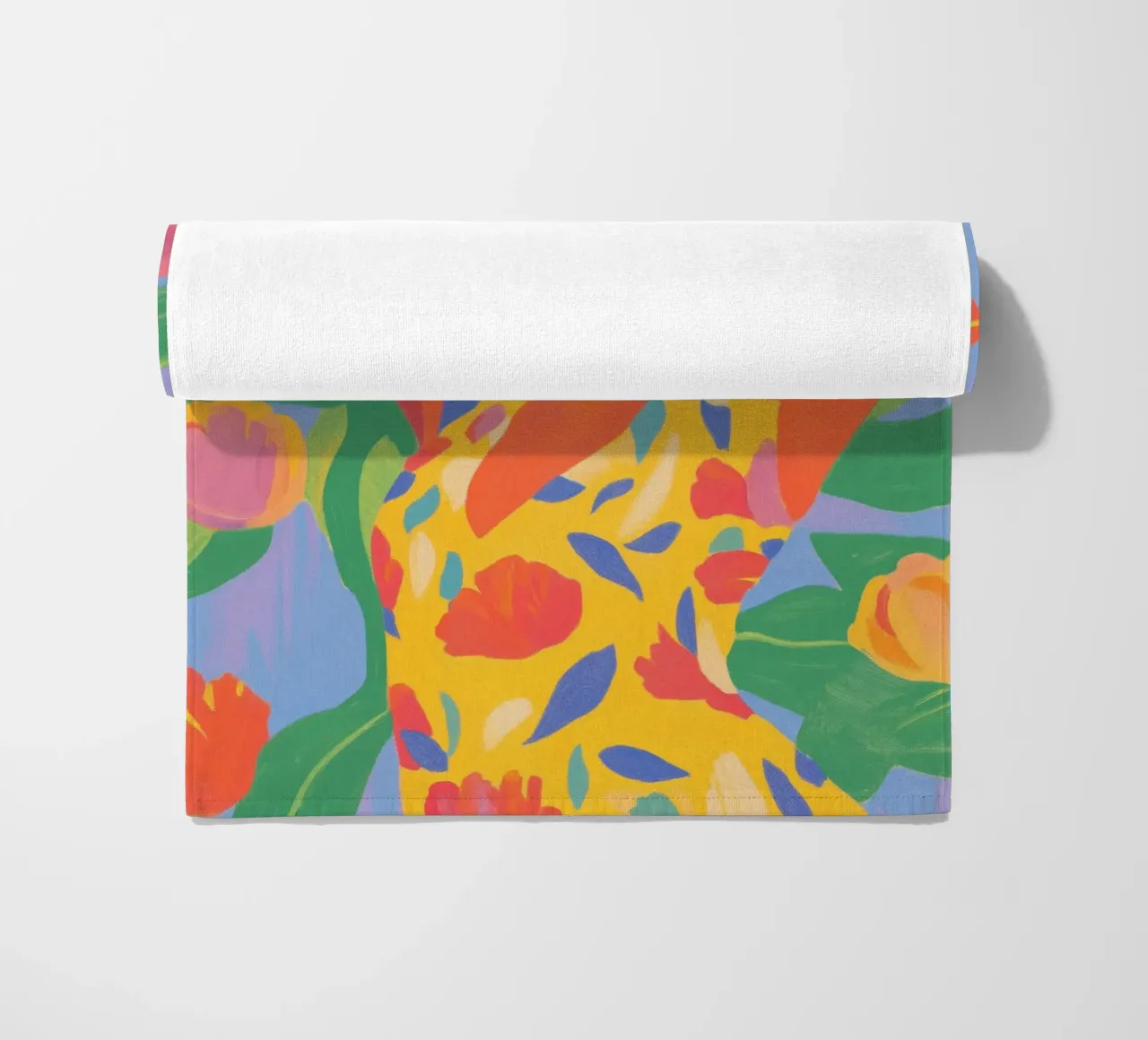 Dance into the summer beach towel by Carinaprint