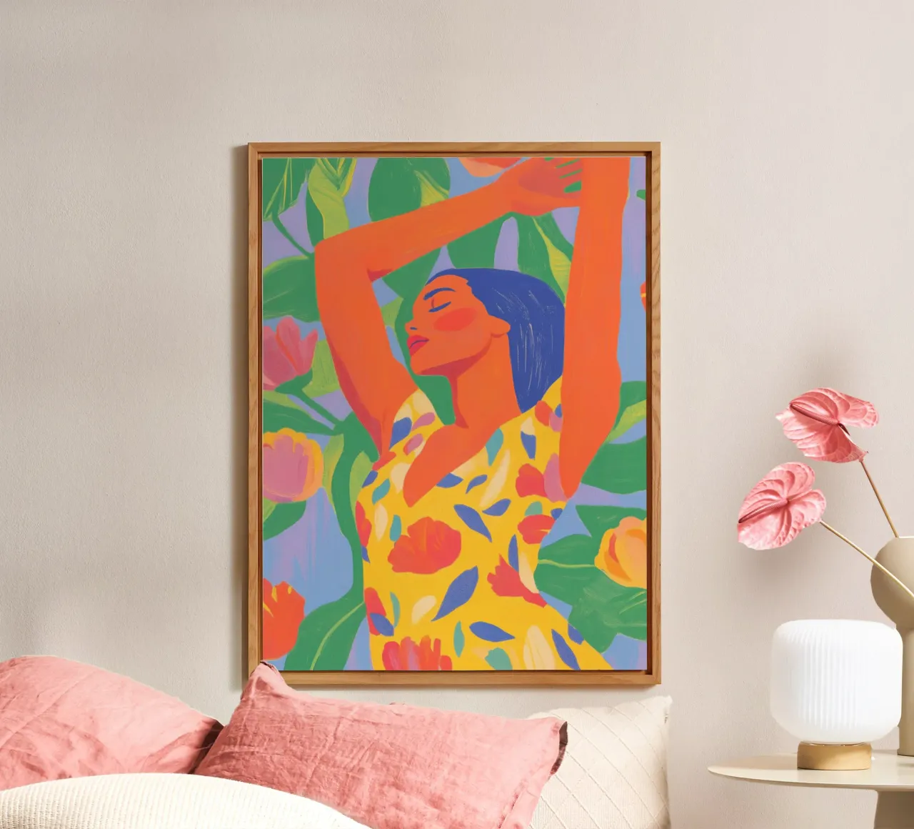 Baila en verano aluminio dibond de Carinaprint