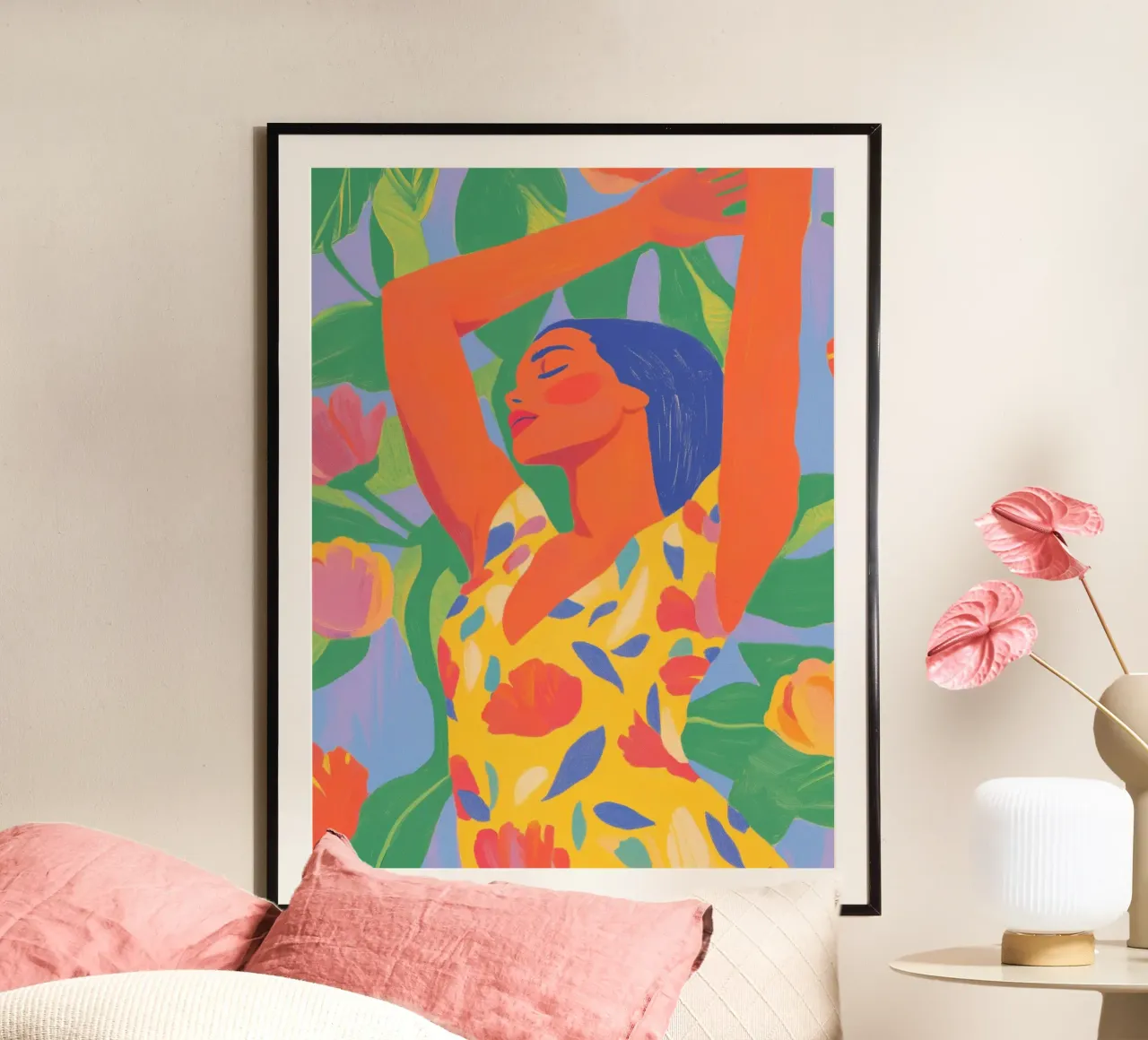 Dance into the summer poster by Carinaprint