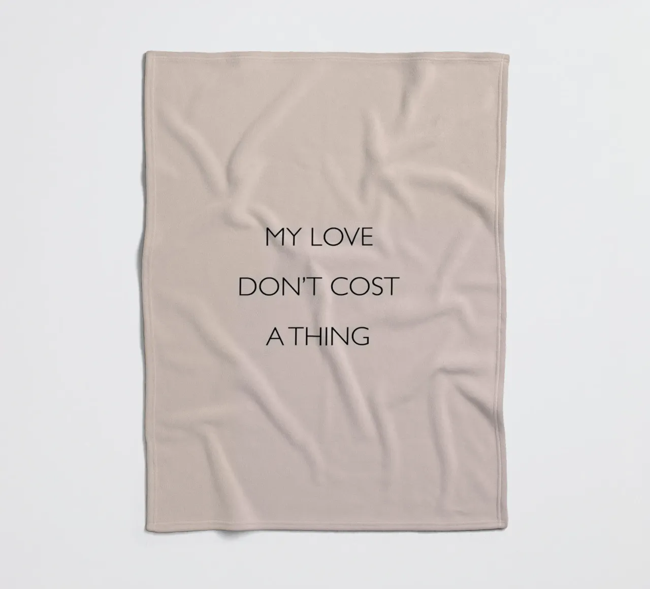 My Love Don't Cost a Thing coperta in pile da Studio One