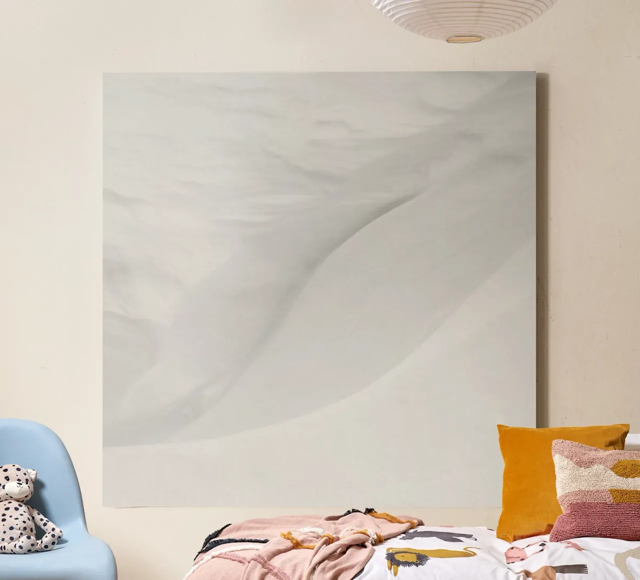 Snowscape 2 tela con Cornice a cassetta da Nur Mut