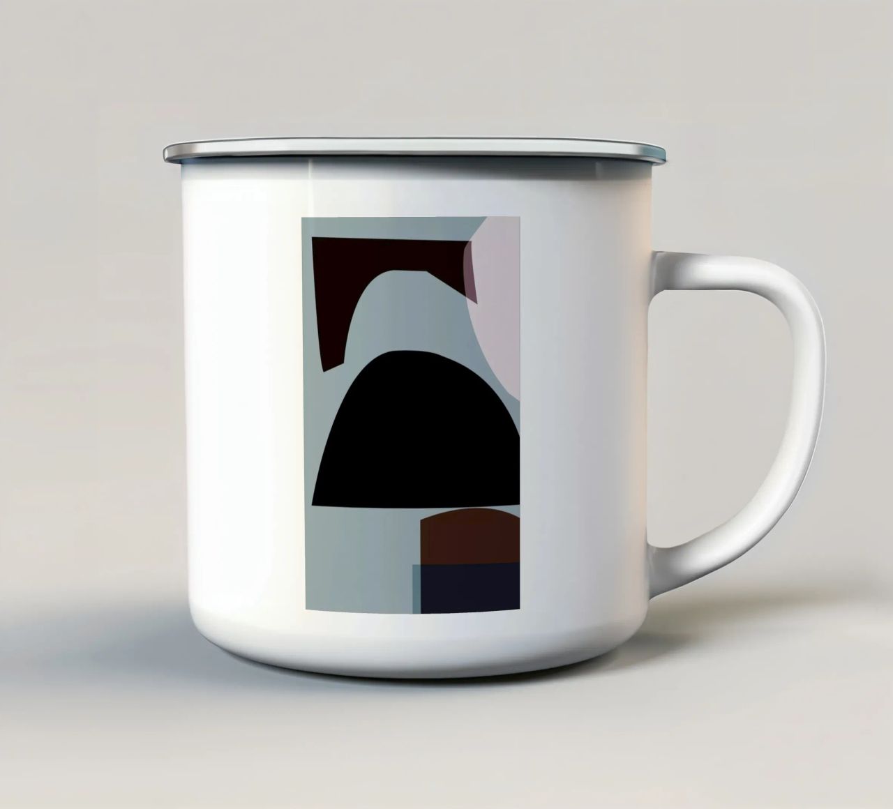 Bloom 3 tazza in smalto da Jonathan Lawes