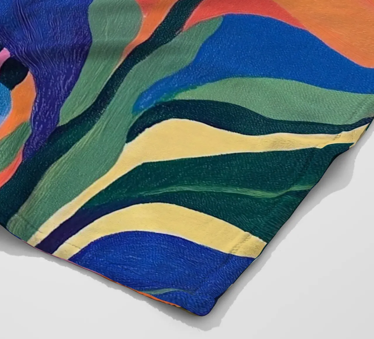 Un tocco floreale estivo coperta in pile da Carinaprint