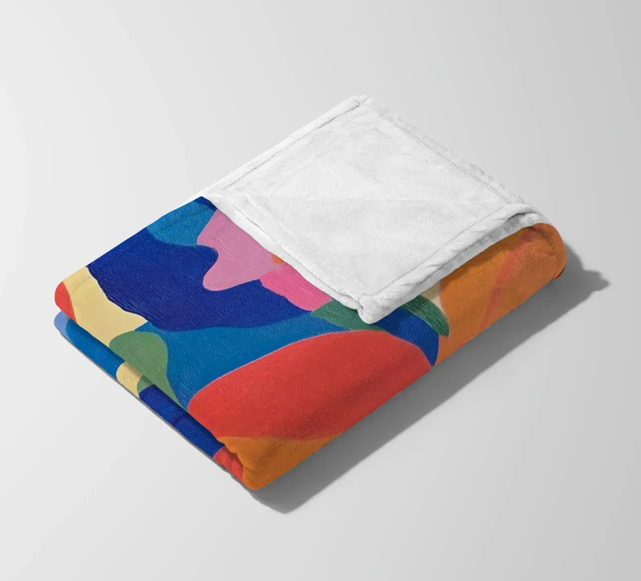 Un tocco floreale estivo coperta in pile da Carinaprint