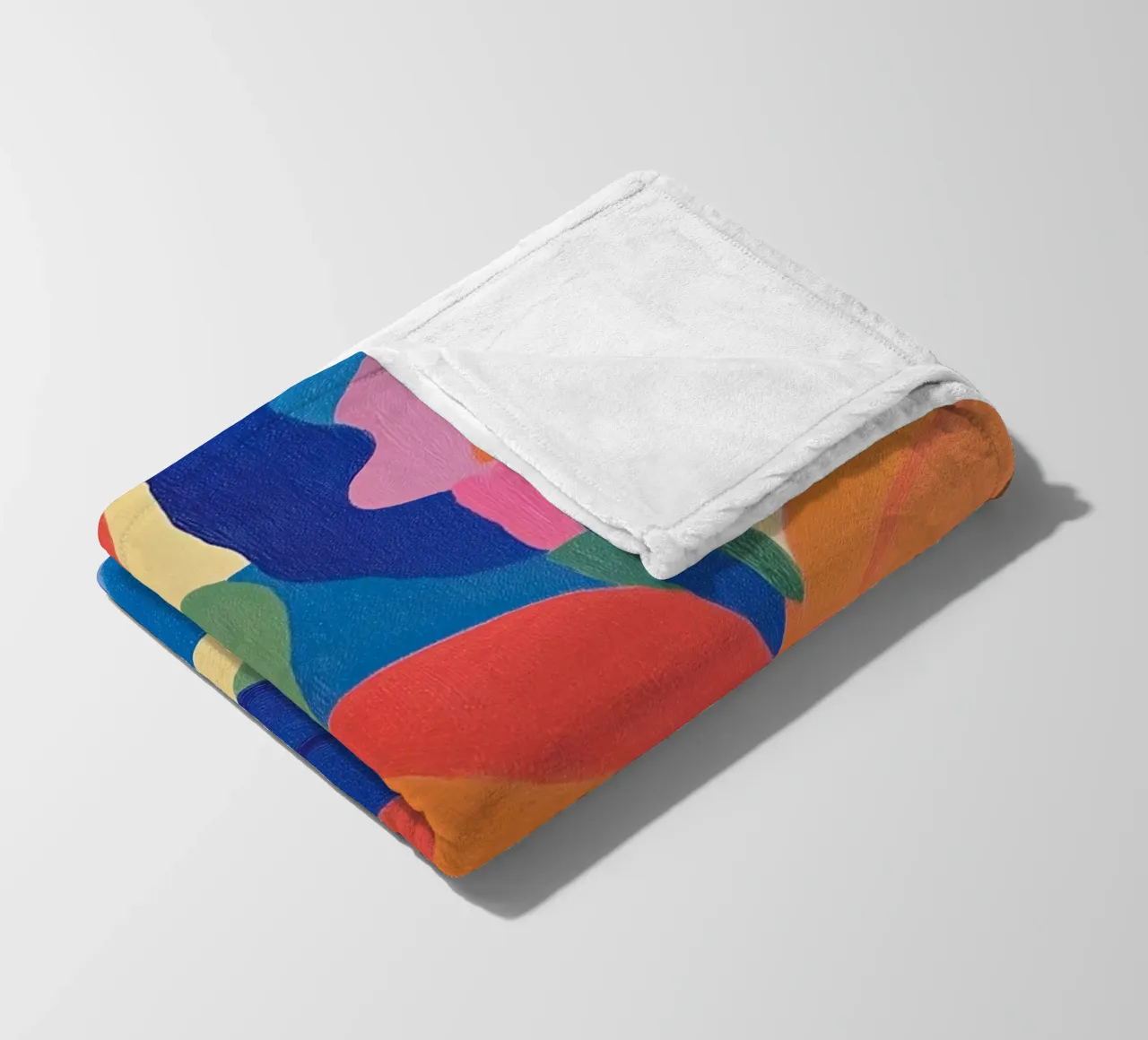 Un tocco floreale estivo coperta in pile da Carinaprint