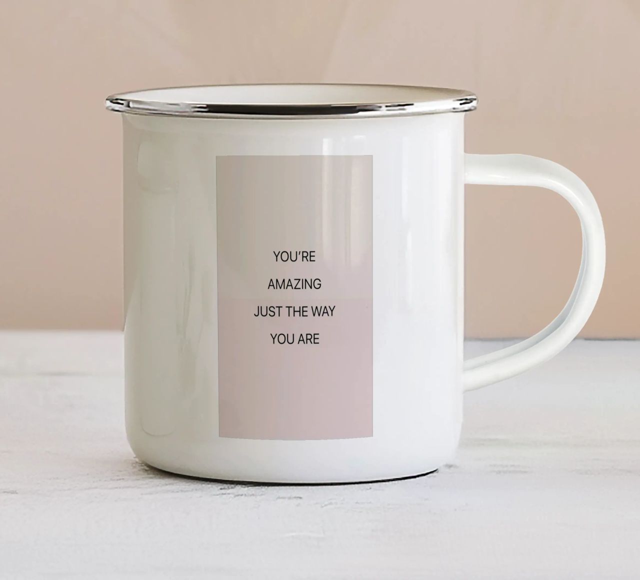 You're Amazing 01 tazza in smalto da Studio One