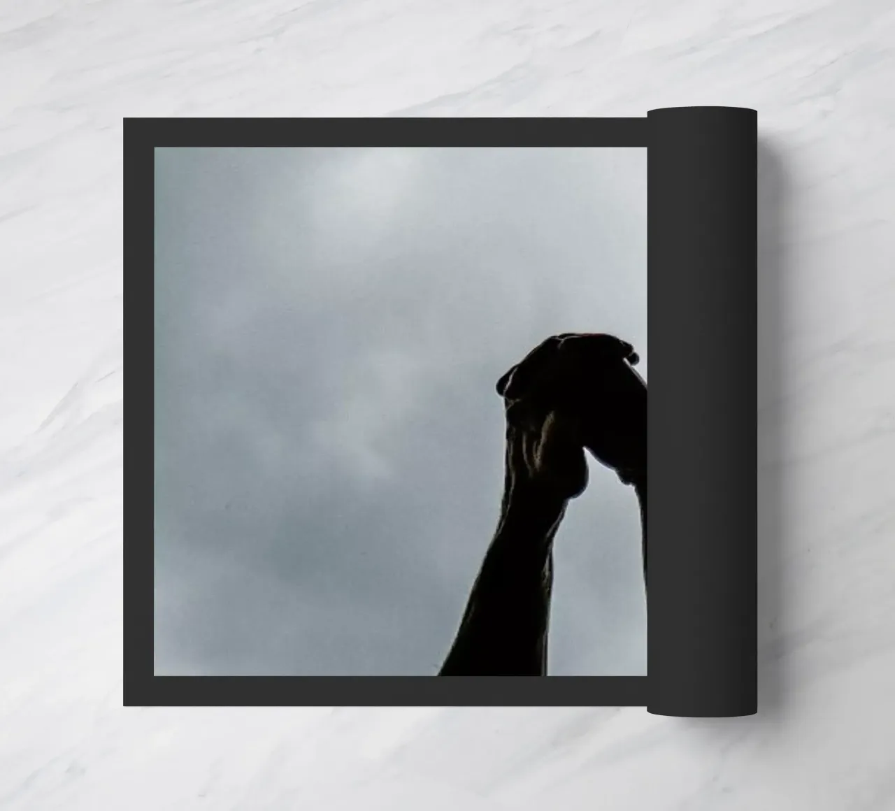 Stretch deurmat van Chris Abatzis