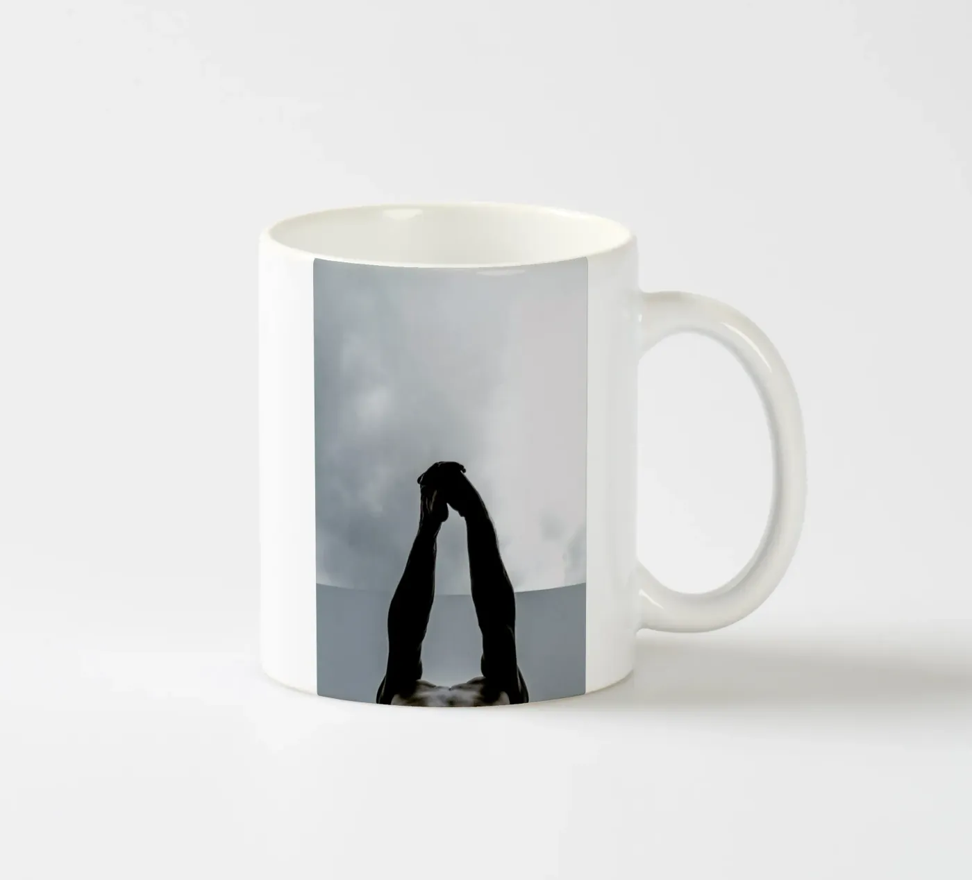 Stretch ceramic mug by Chris Abatzis