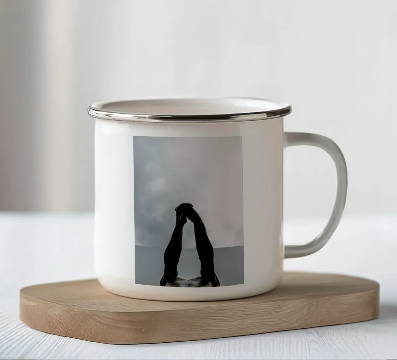 Stretch taza de esmalte de Chris Abatzis