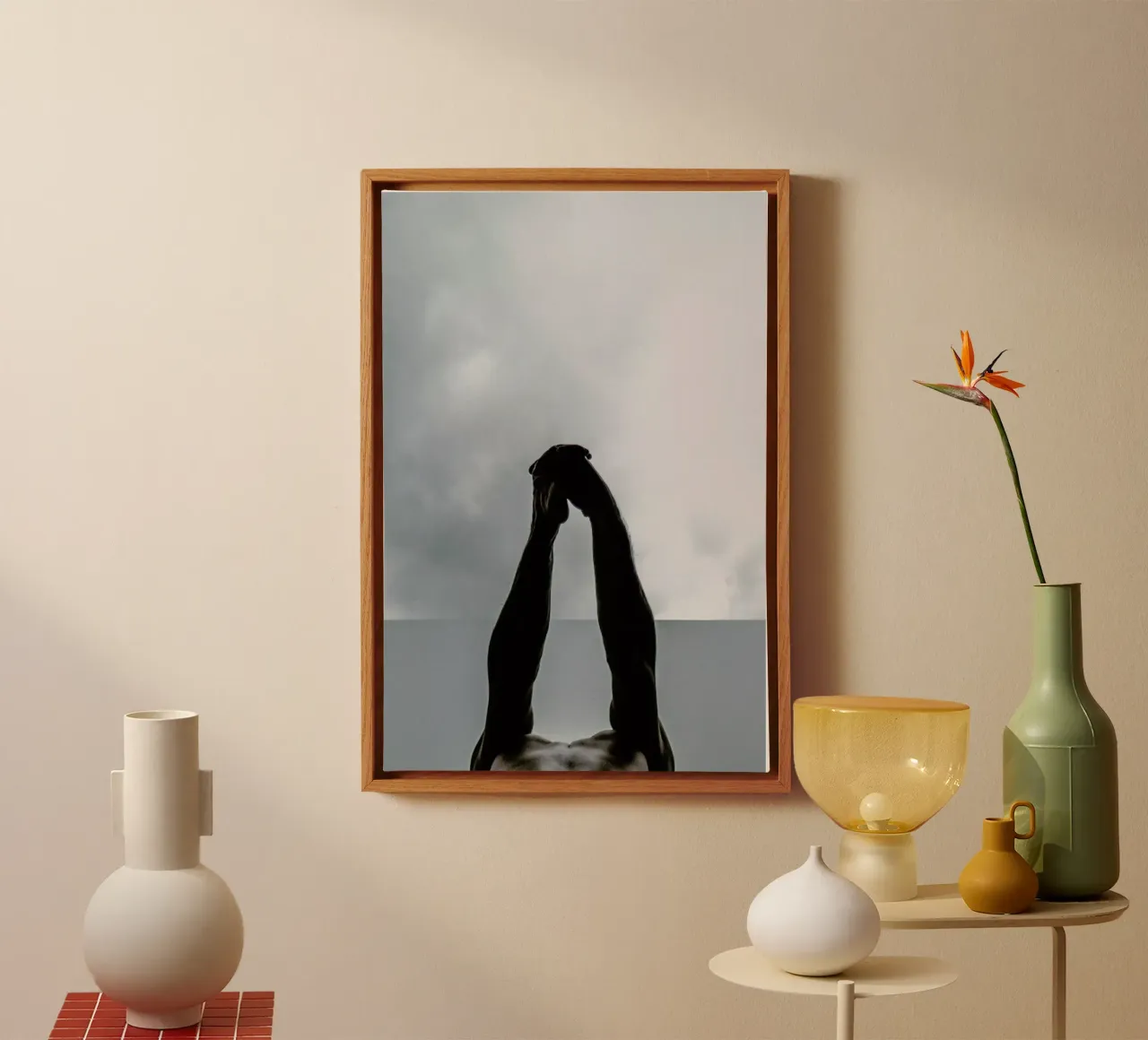 Stretch tela con Cornice a cassetta da Chris Abatzis