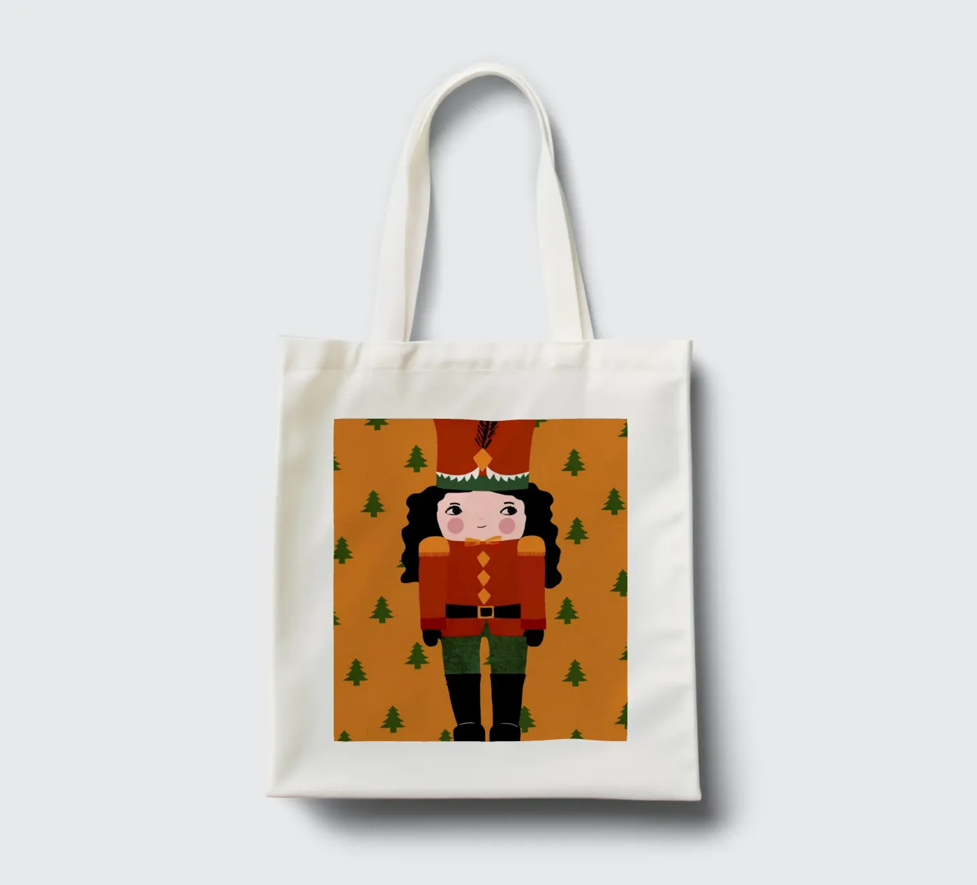 Nussknackermädchen borsa in juta da treechild