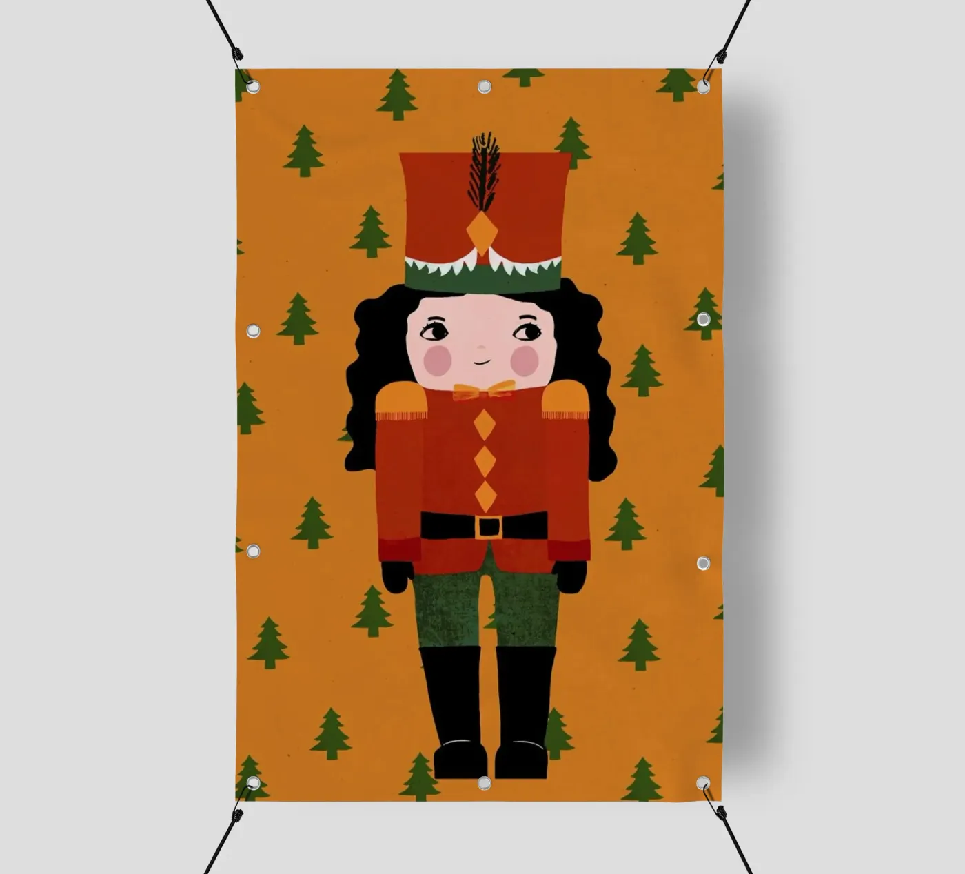 Nussknackermädchen telo in pvc da treechild