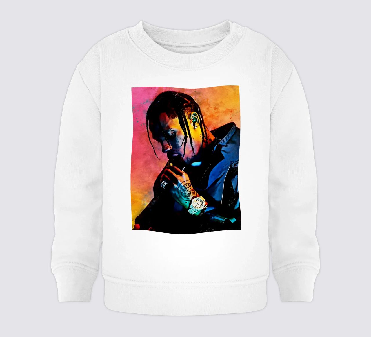 Travis Scott felpa neonato da avissta