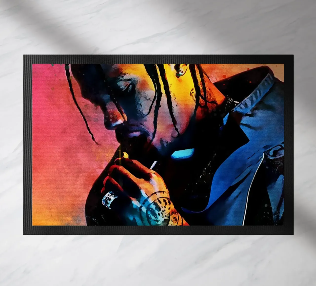 Travis Scott felpudo de avissta