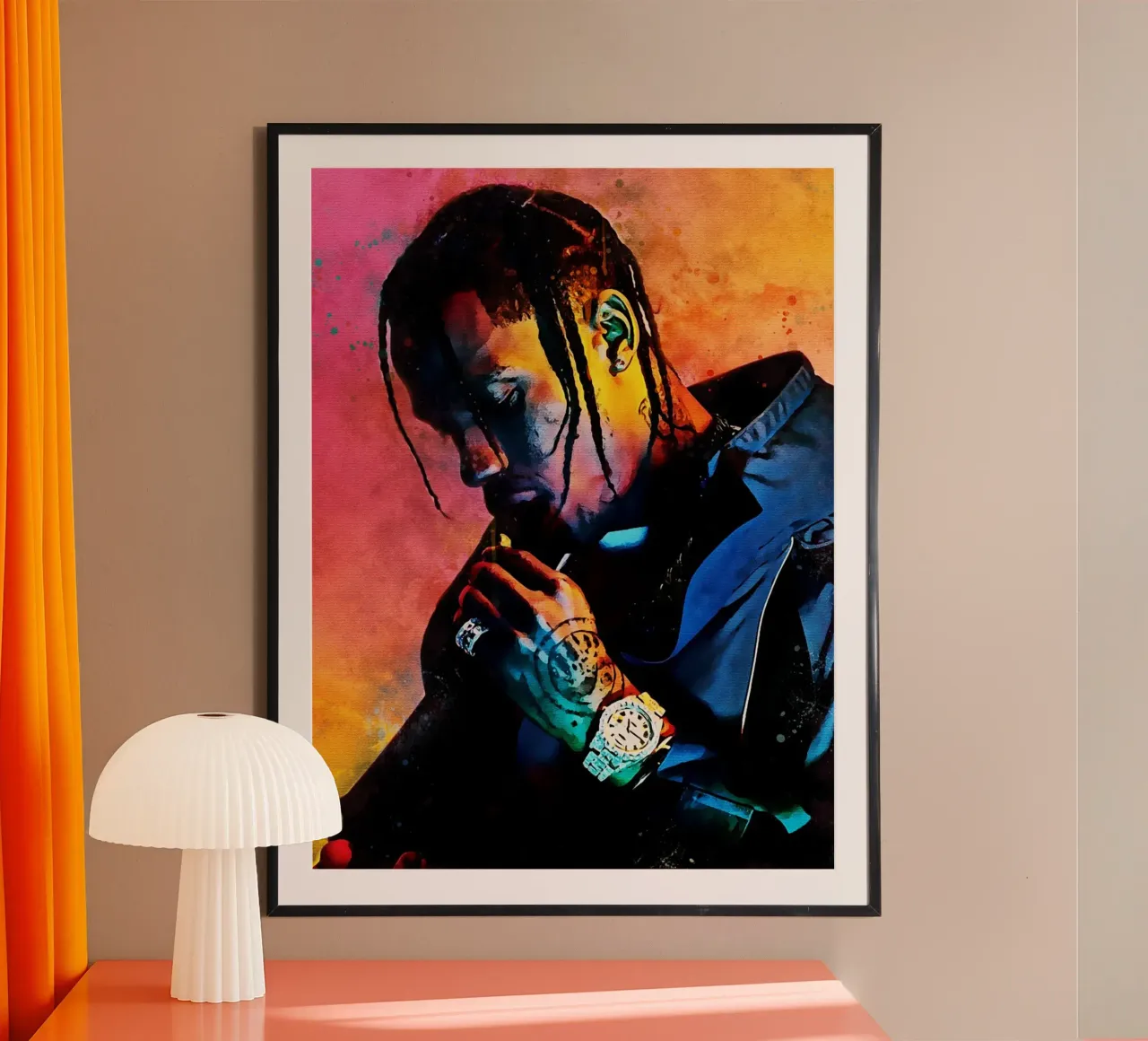 Travis Scott carta hahnemühle da avissta