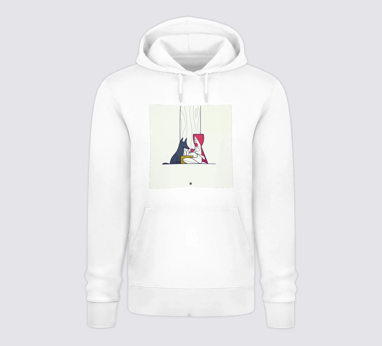 All the better to love you with felpa con cappuccio da Ale Giorgini