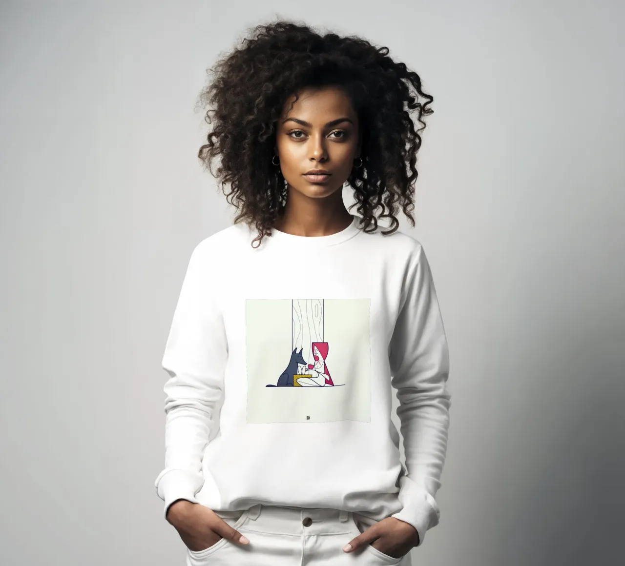 All the better to love you with Sweatshirt von Ale Giorgini