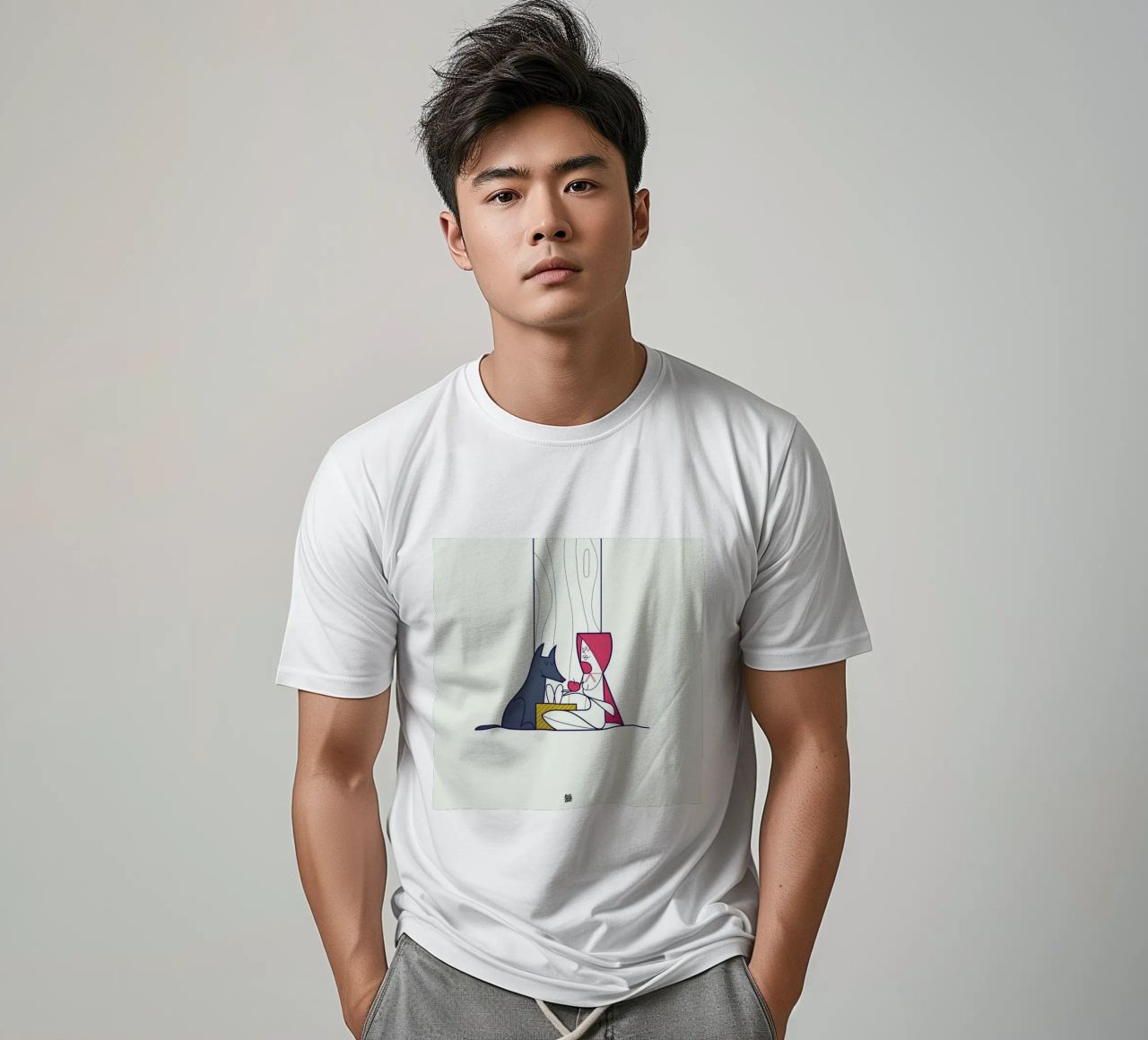 All the better to love you with t-shirt da Ale Giorgini