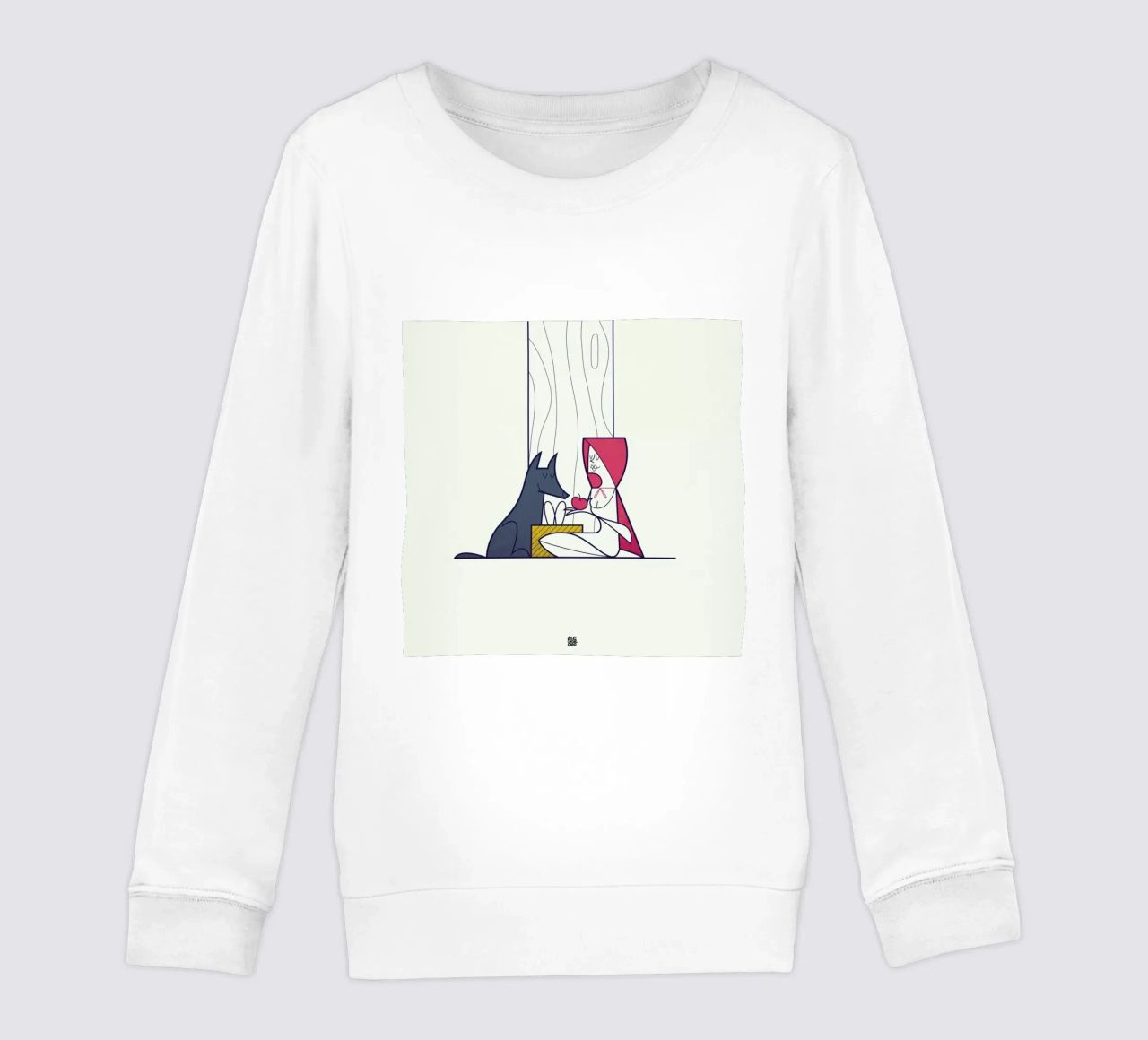 All the better to love you with felpa bambino da Ale Giorgini