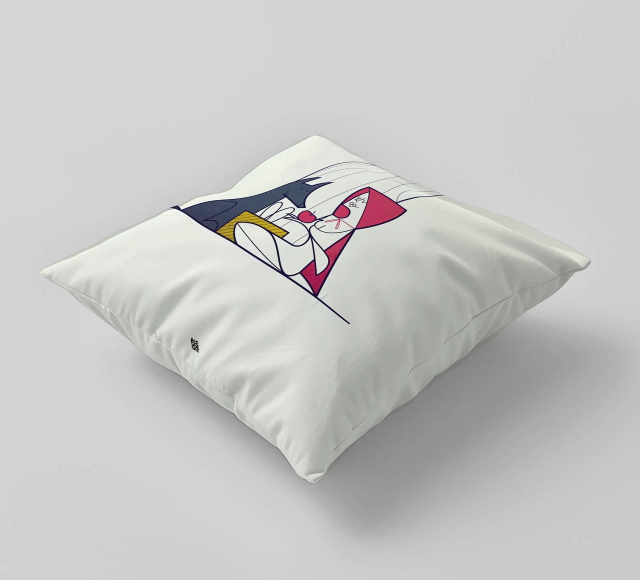 All the better to love you with cuscino da Ale Giorgini