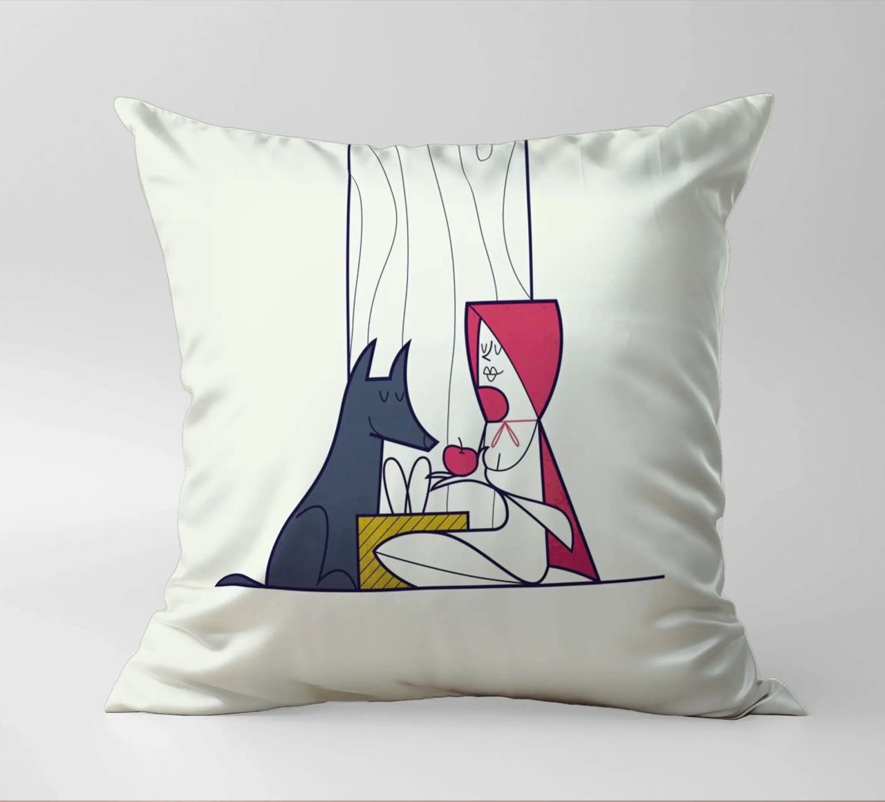 All the better to love you with cuscino da Ale Giorgini