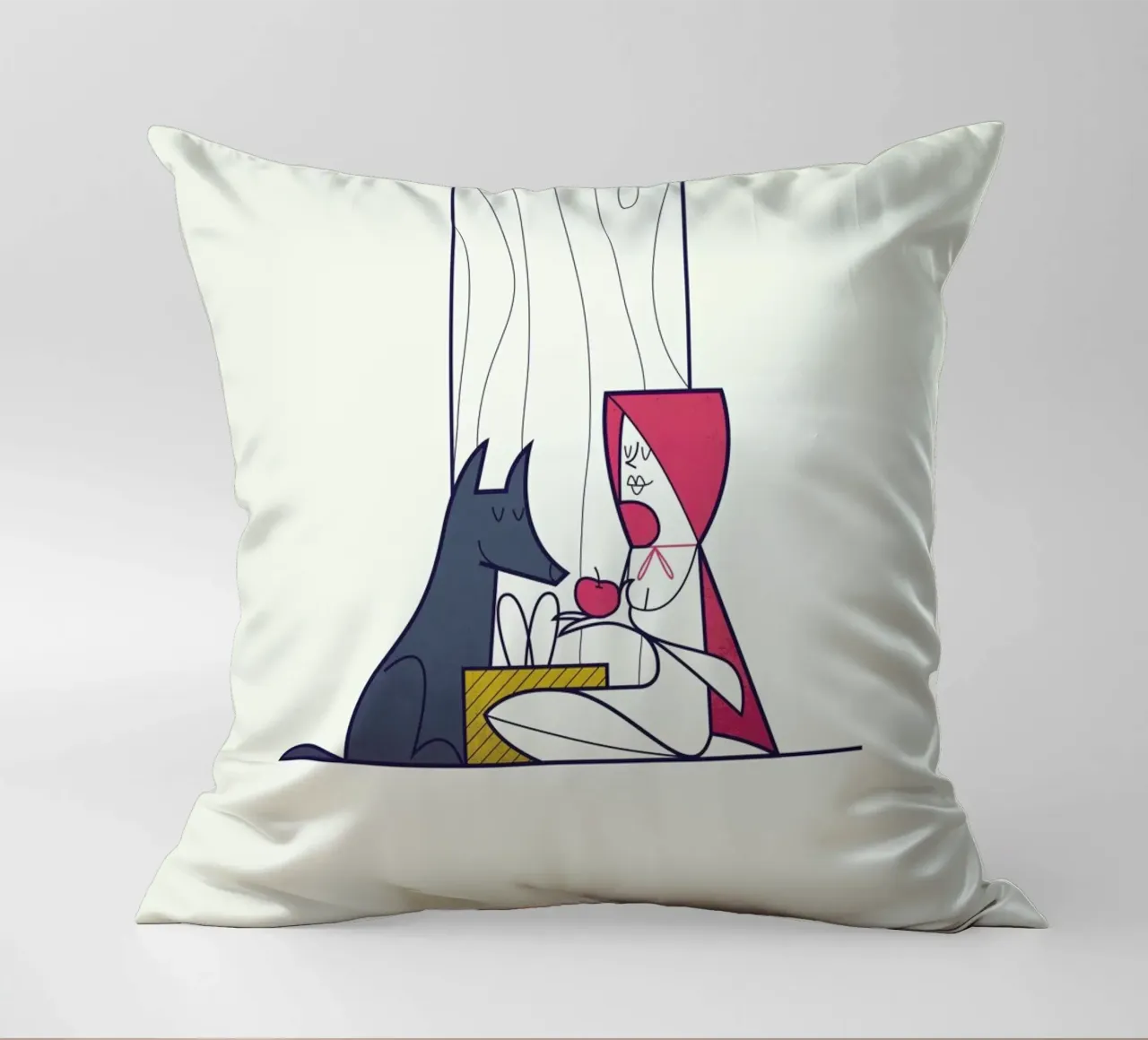 All the better to love you with cojín de Ale Giorgini