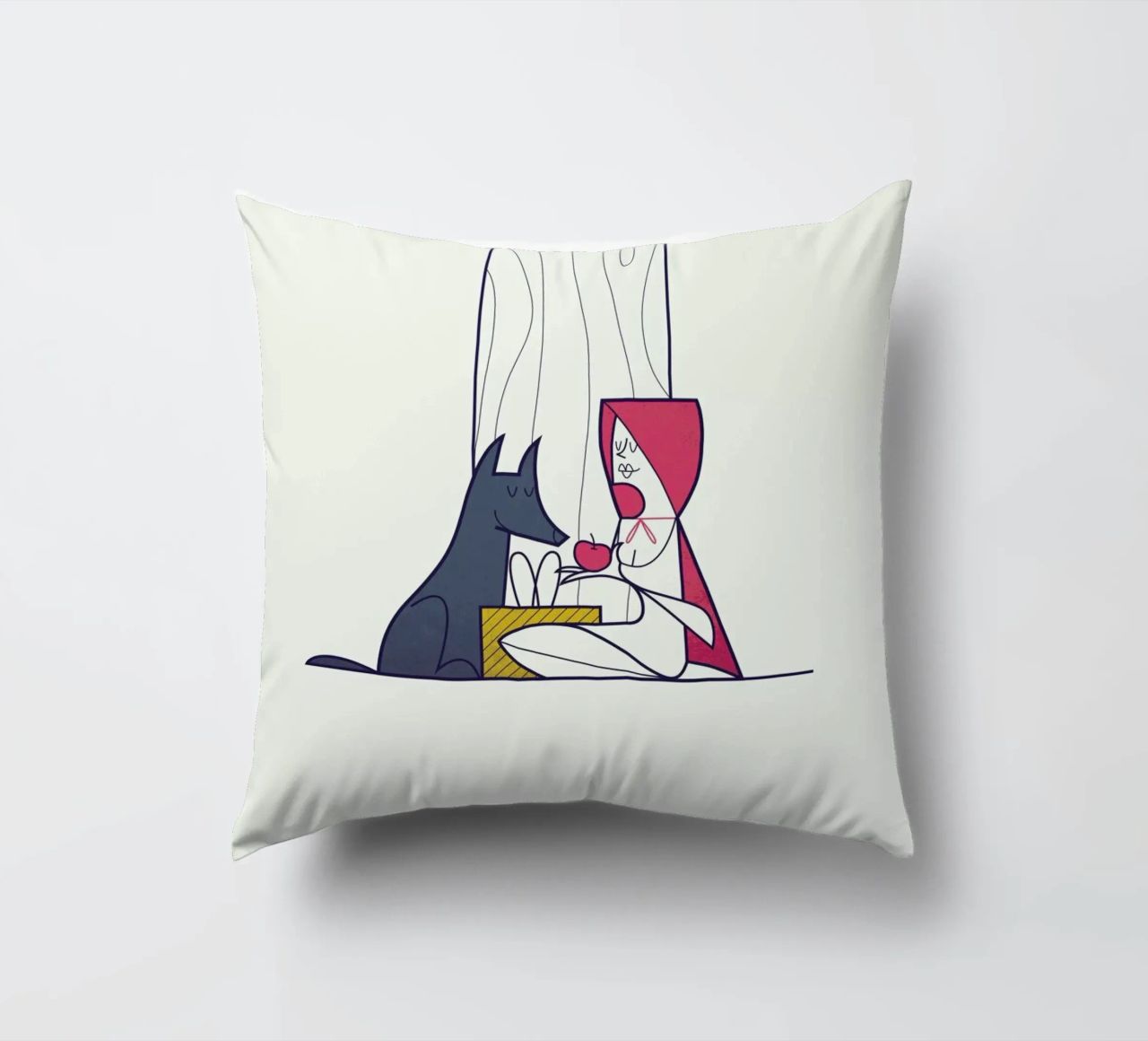 All the better to love you with cuscino da Ale Giorgini