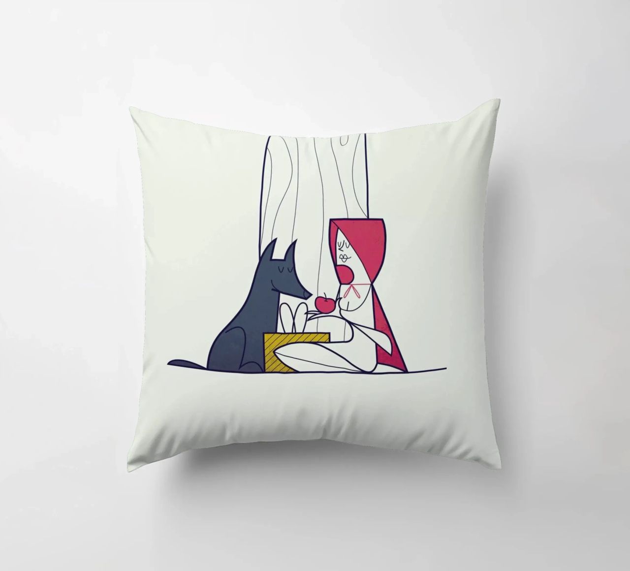All the better to love you with cuscino da Ale Giorgini