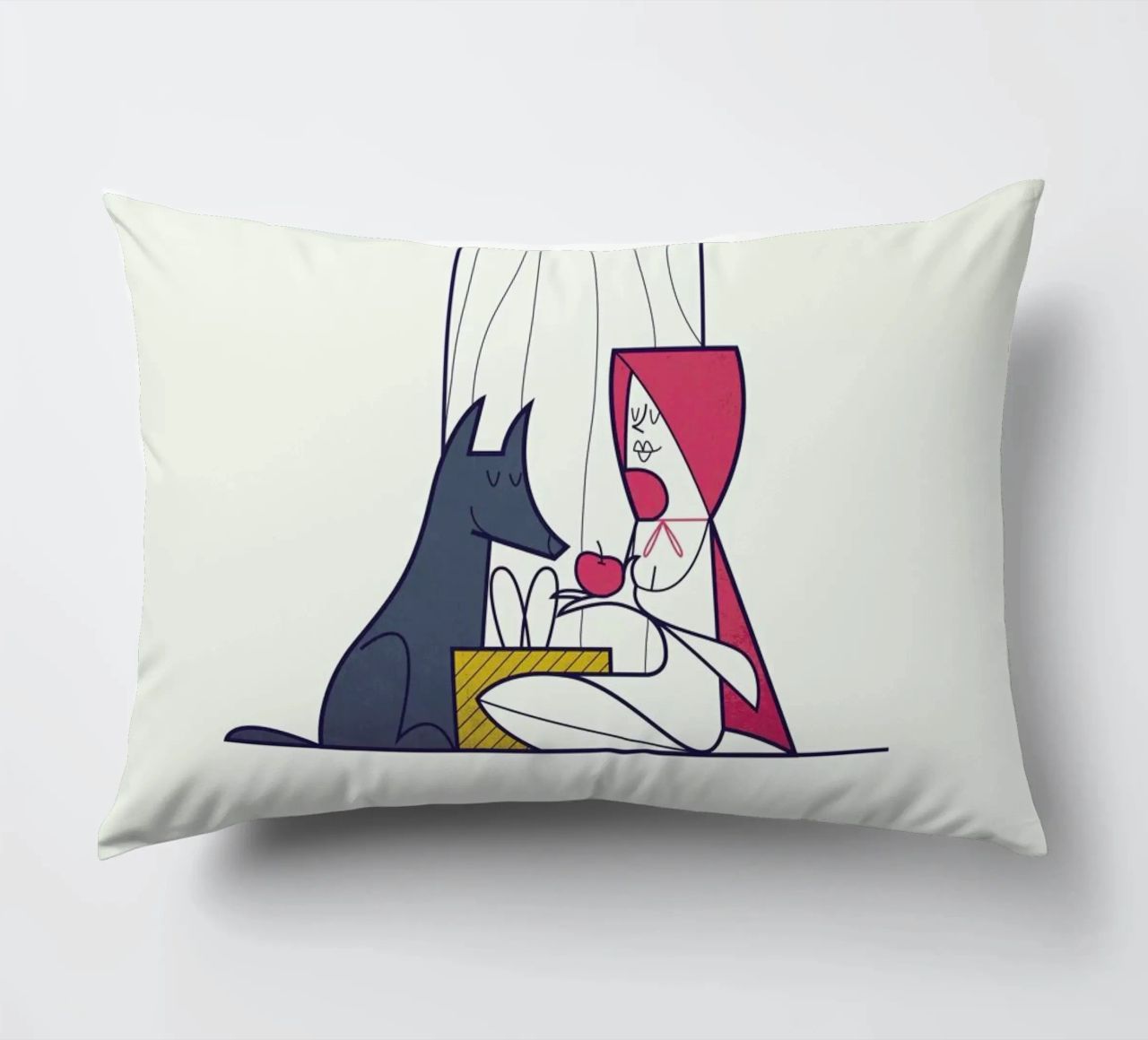 All the better to love you with cuscino da Ale Giorgini