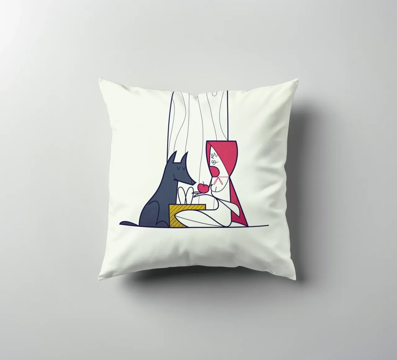 All the better to love you with cojín de Ale Giorgini
