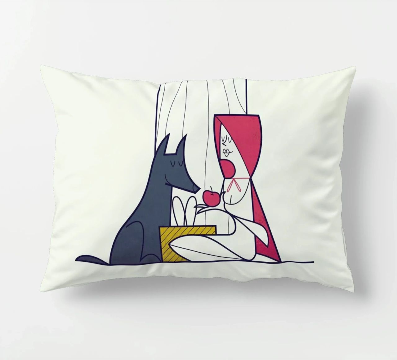 All the better to love you with cuscino da Ale Giorgini