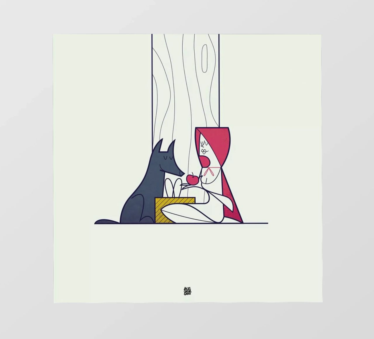 All the better to love you with pellicola backlit da Ale Giorgini