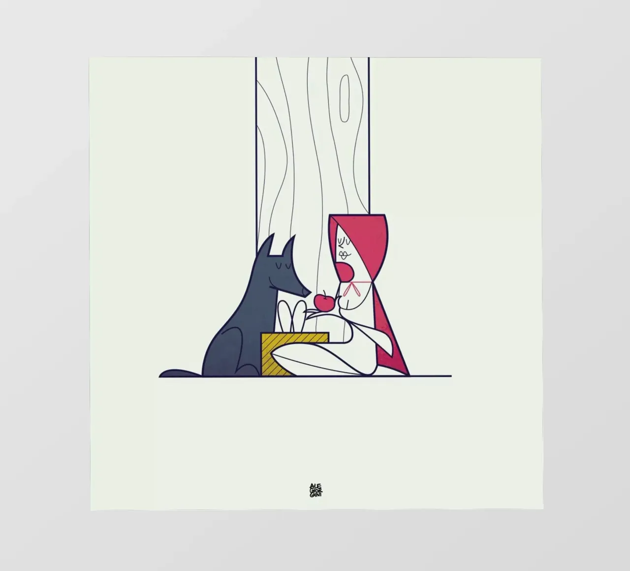All the better to love you with pellicola backlit da Ale Giorgini