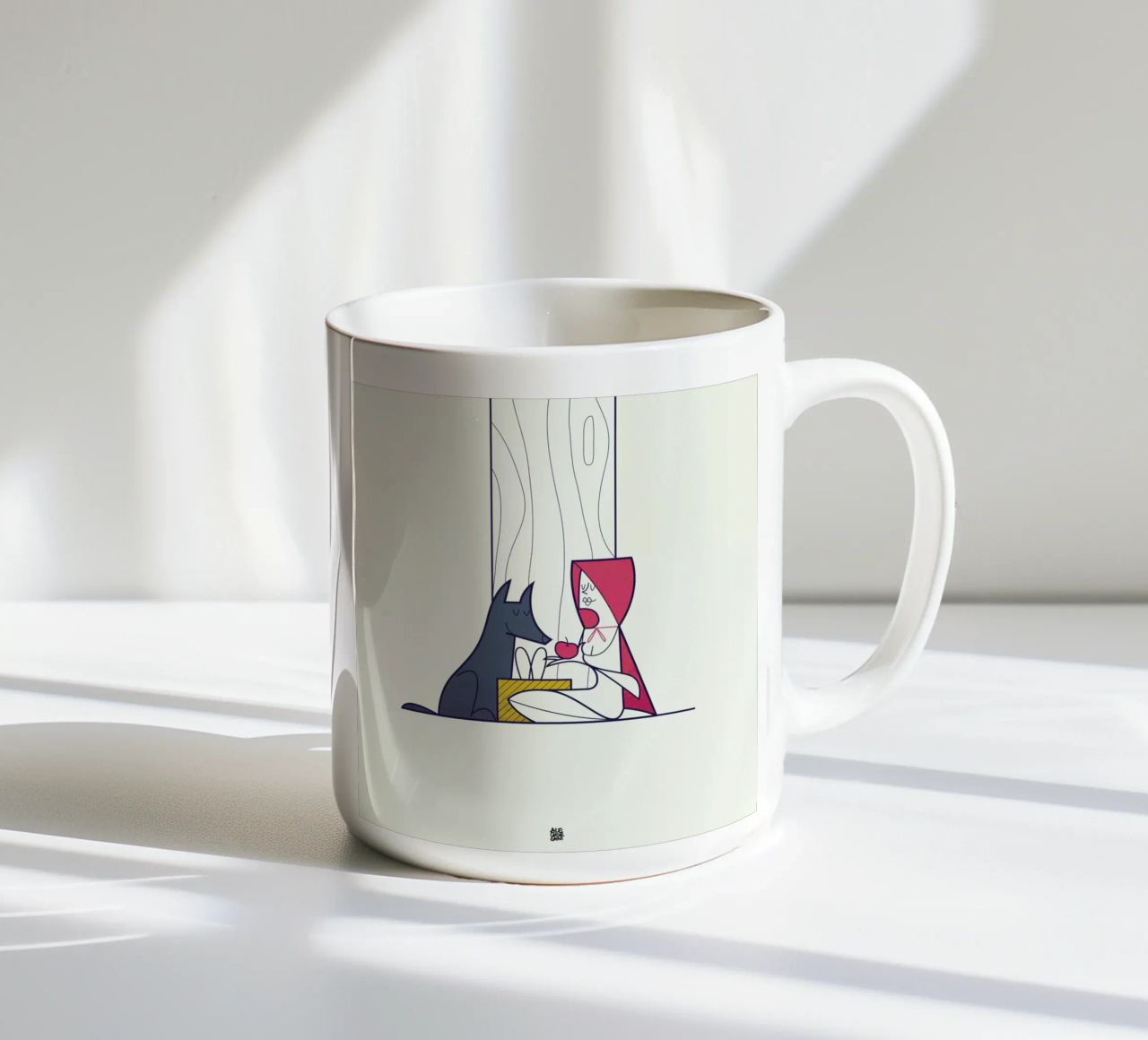 All the better to love you with tazza in ceramica da Ale Giorgini