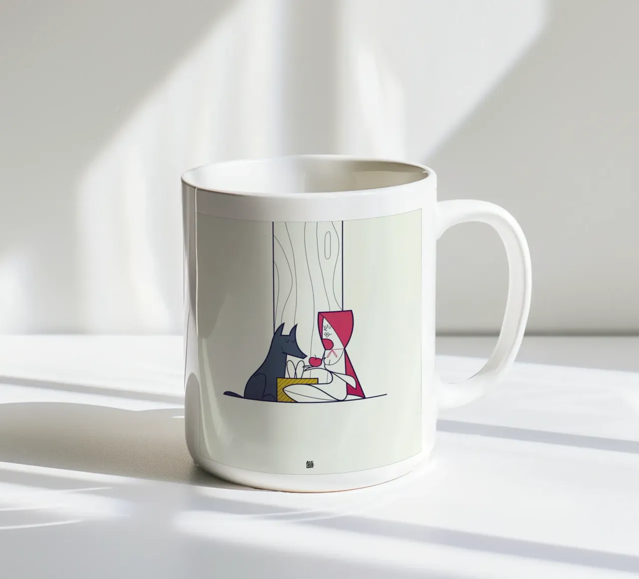 All the better to love you with Keramik Tasse von Ale Giorgini