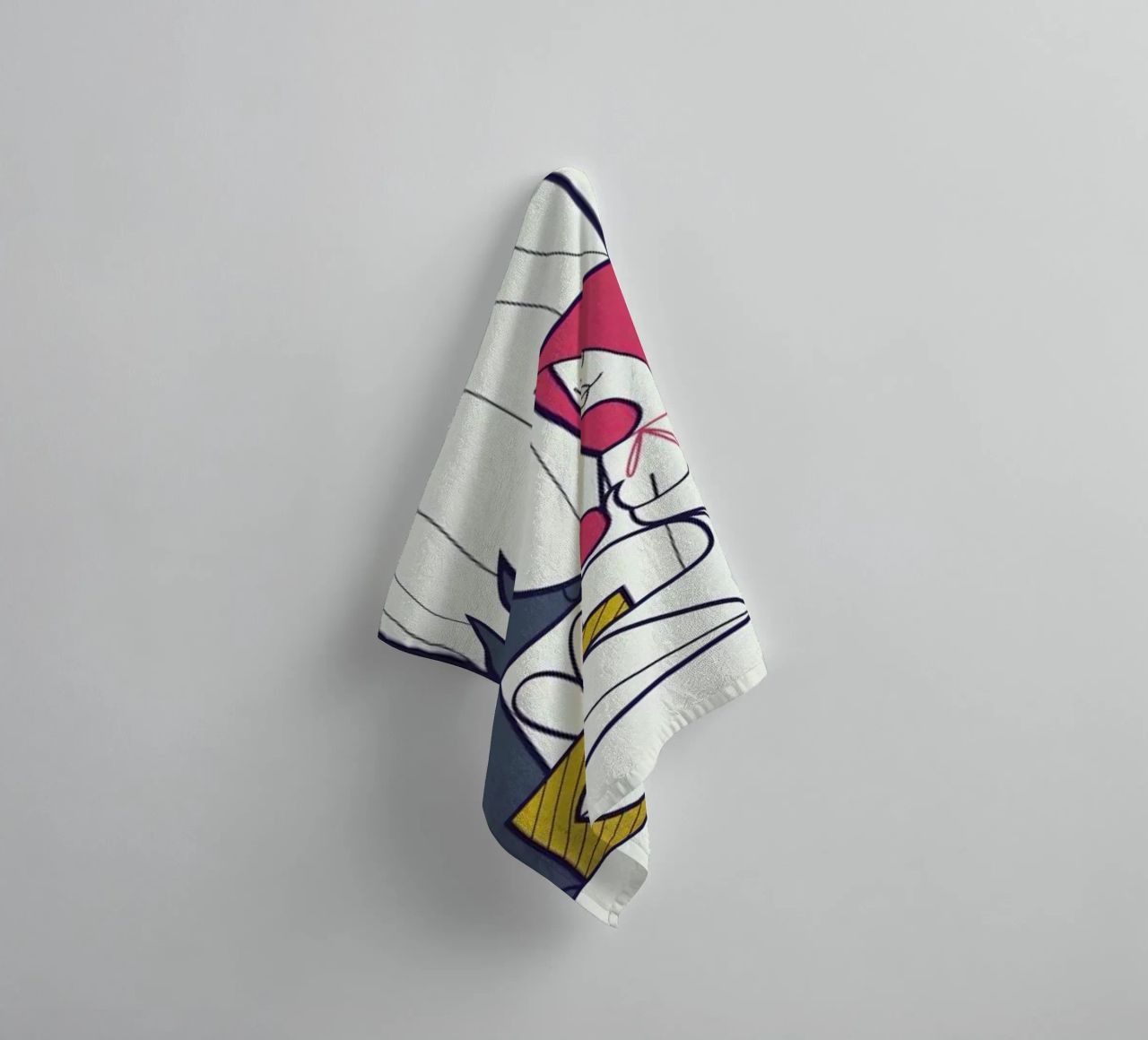All the better to love you with asciugamano da bagno da Ale Giorgini