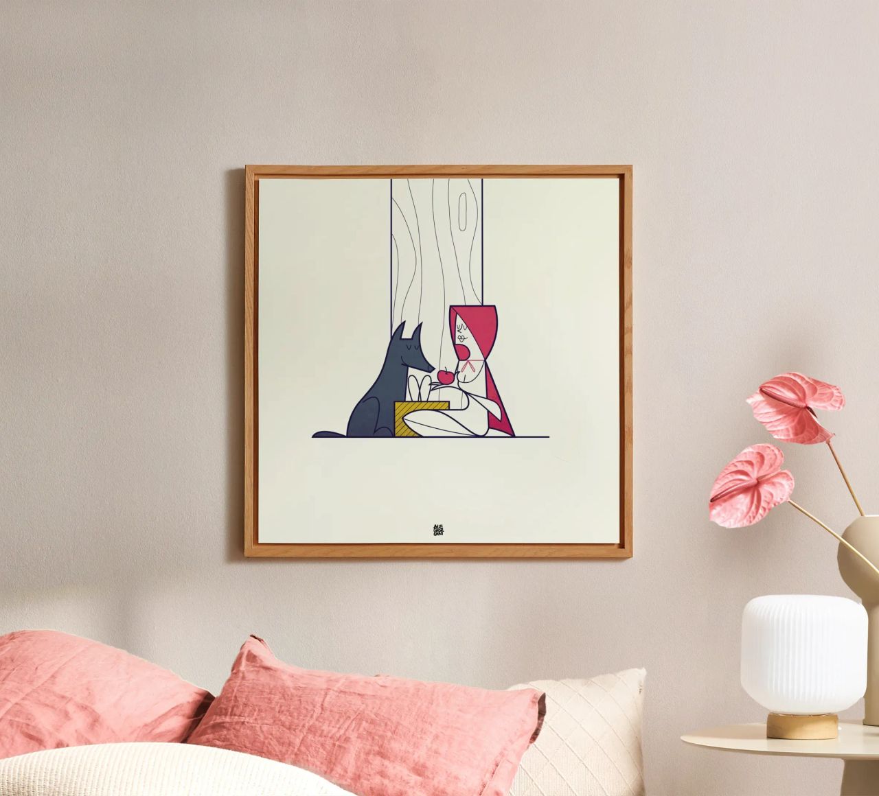 All the better to love you with alluminio dibond da Ale Giorgini