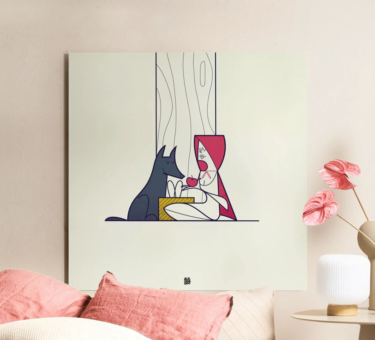 All the better to love you with alluminio dibond da Ale Giorgini