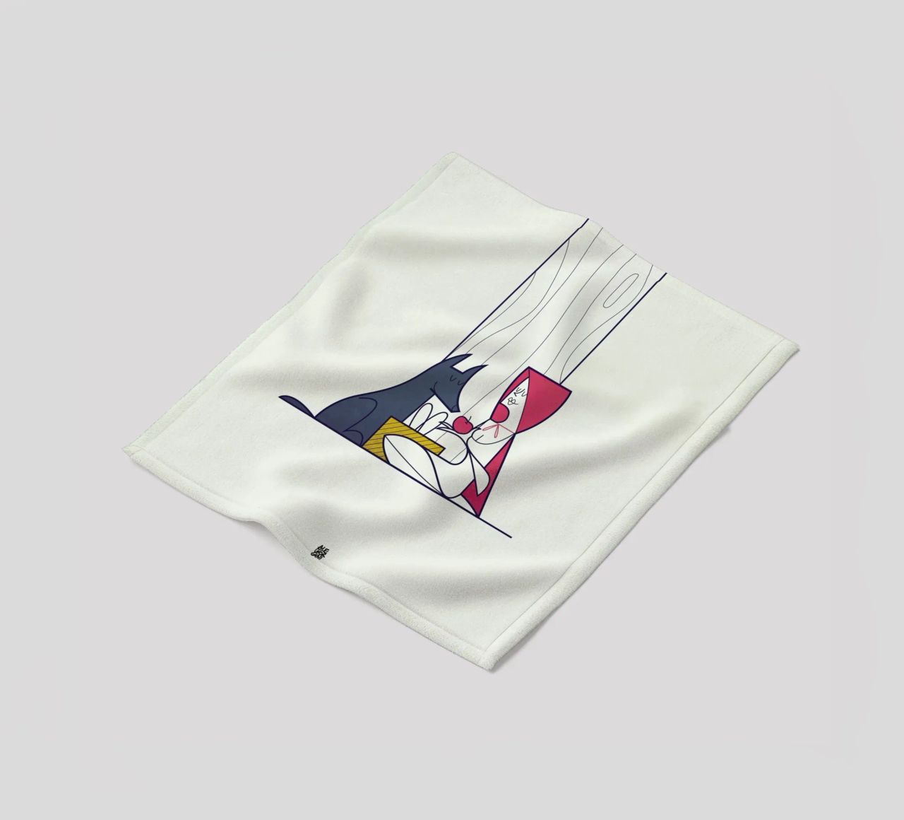 All the better to love you with coperta in pile da Ale Giorgini