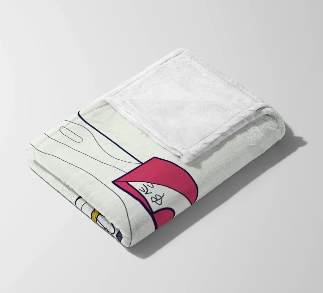 All the better to love you with coperta in pile da Ale Giorgini