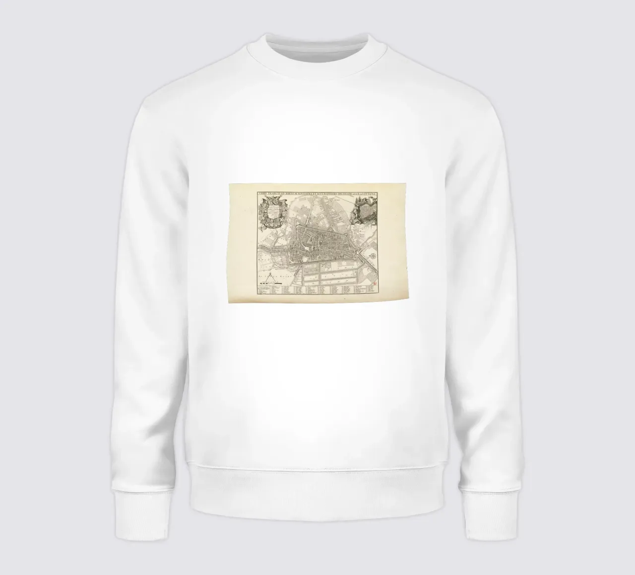 Utrecht, The Netherlands, 1726-1750 felpa da Artokoloro Quint Lox Ltd