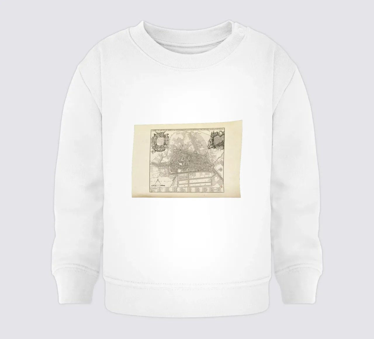 Utrecht, The Netherlands, 1726-1750 felpa neonato da Artokoloro Quint Lox Ltd
