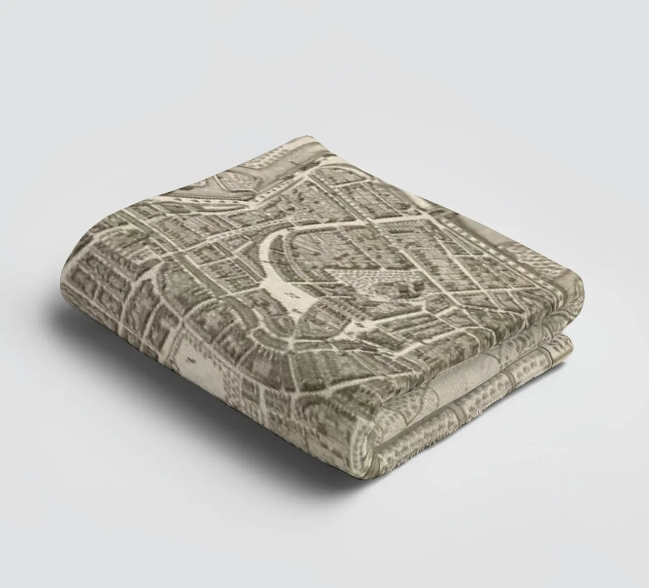 Utrecht, The Netherlands, 1726-1750 asciugamano da bagno da Artokoloro Quint Lox Ltd