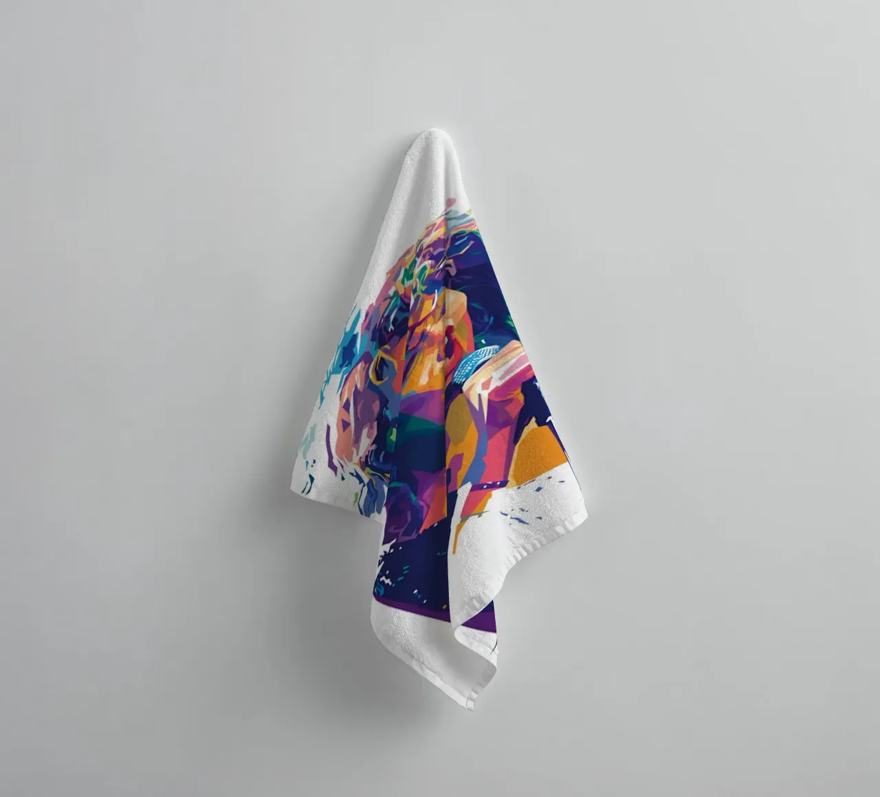 Tina Turner pop art towel by avissta