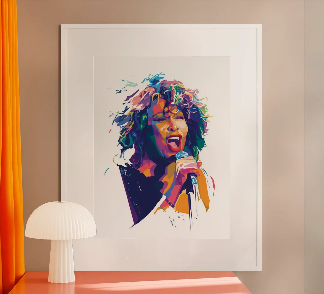 Tina Turner pop art Poster von avissta