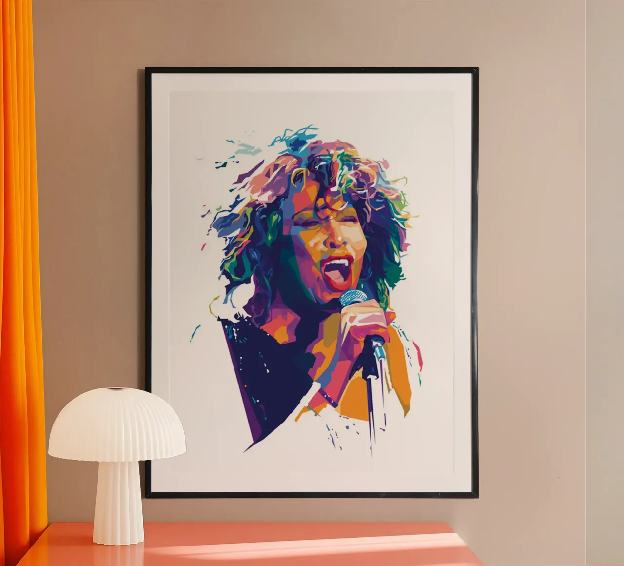 Tina Turner pop art Poster von avissta