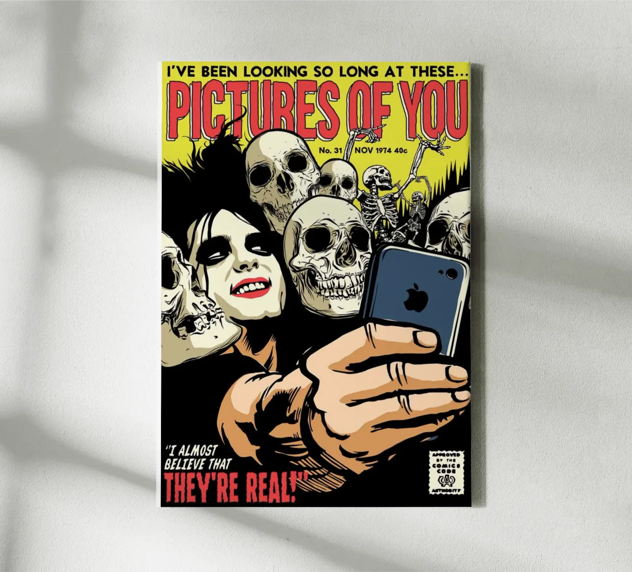 The Cure - Picture of you canvas with Floater frame by avissta